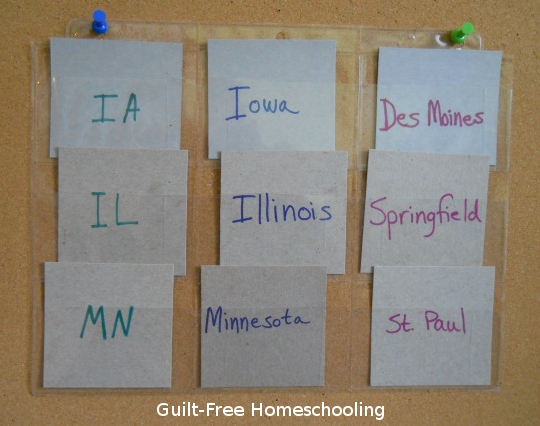 Workshop Wednesday Pocket Charts DIY Guilt Free Homeschooling