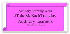 auditory learning activities