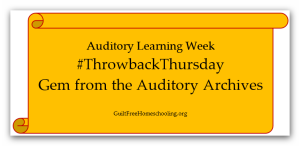 #ThrowbackThursday Gem from Auditory Archives