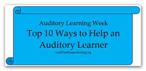 Top 10 Ways to Help Auditory Learner